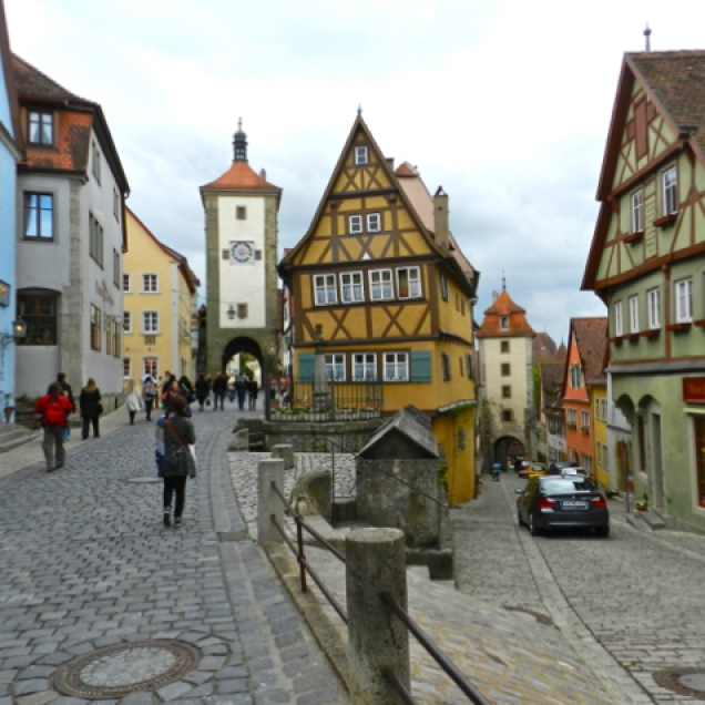 Rothenburg 1 - low road, high road